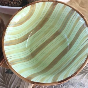 Tracy Porter hand painted soup or cereal bowls